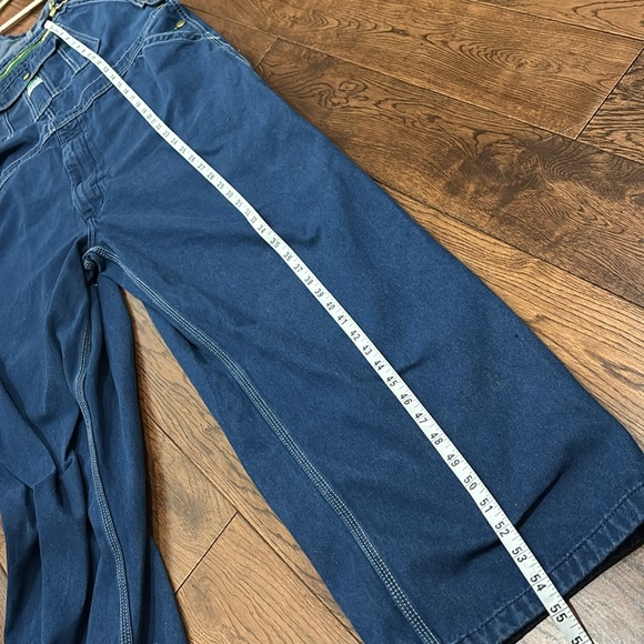 LIBERTY denim bib overalls for men size 42x30 100% Cotton - Picture 9 of 12